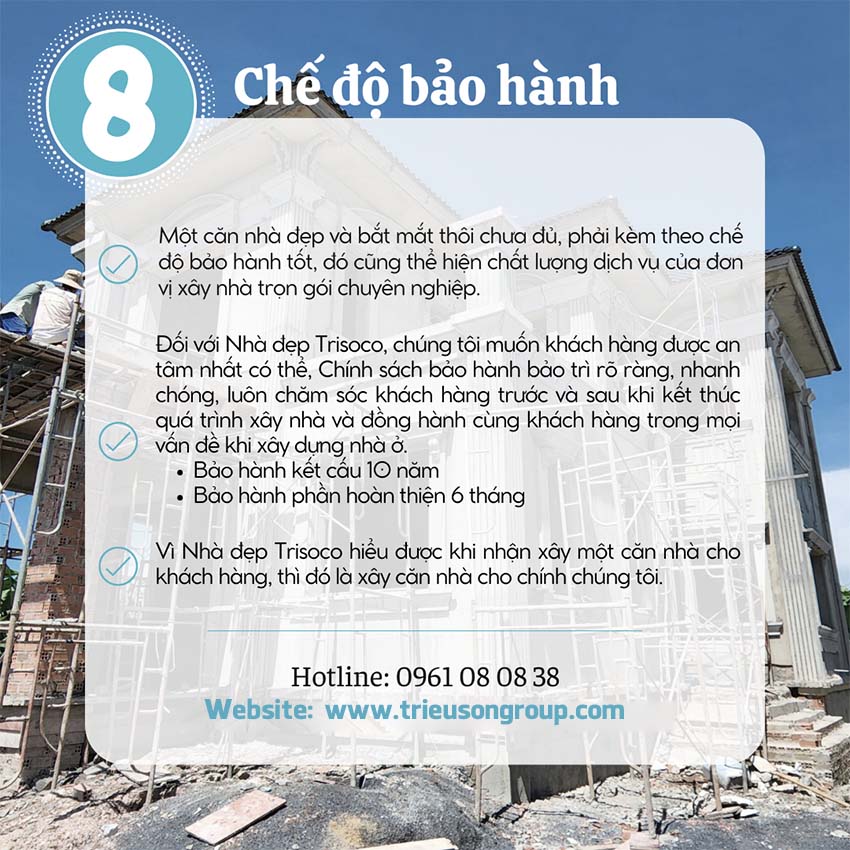 Bảo hành và bảo trì công trình